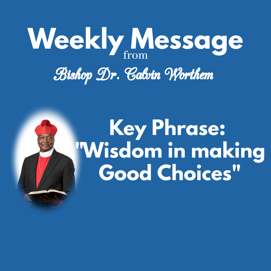 Weekly Message 5-15-2023