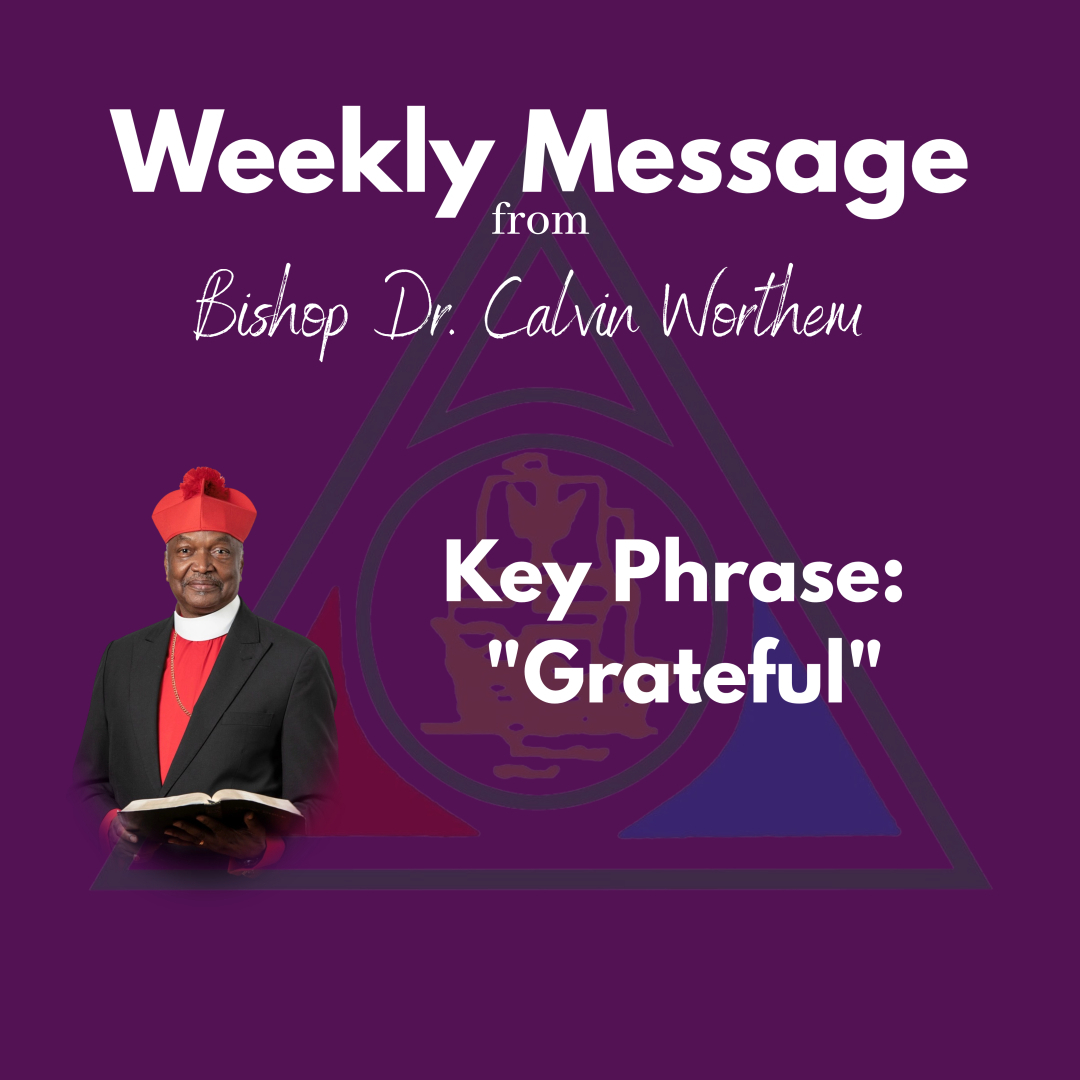 Weekly Message 11-20-2023
