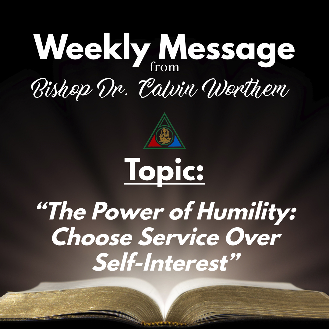 Weekly Message – 10/21/2024